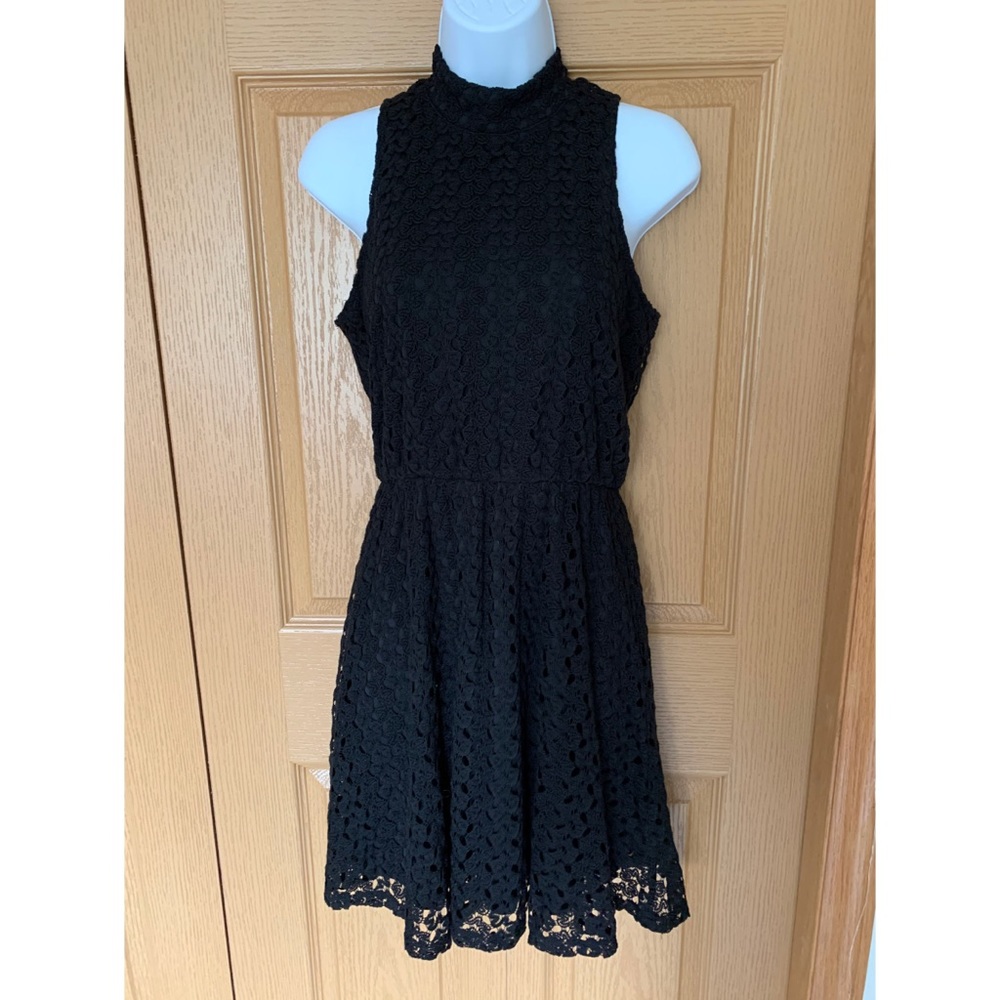 Black xhilaration dress